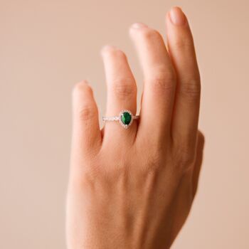 Created Brilliance Lyra Lab Grown Diamond Ring, 5 of 8