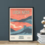 Personalised Loch Ness Marathon Print, Unframed, thumbnail 1 of 4