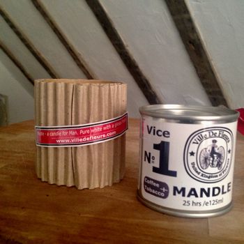 Mandle | Soy And English Cobnuts Man Candle | Coffee, 7 of 12