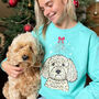 Personalised Smooch Your Pooch Christmas Jumper, thumbnail 2 of 12