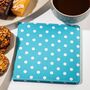 Blue Badge Permit Wallet In Spotty Aquamarine, thumbnail 5 of 7