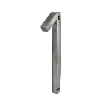 House Numbers In Pewter Finish, 3 of 11