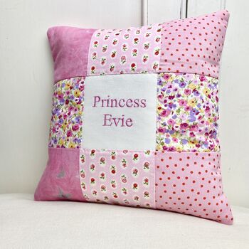 Personalised Princess Name Cushion, 3 of 8