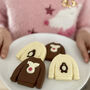 Milk And White Chocolate Christmas Jumpers, thumbnail 1 of 2