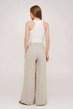 Linen Trousers For Women, 12 of 12