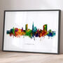 Limerick Ireland Skyline Cityscape Art Print, thumbnail 1 of 12