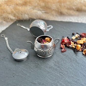 Teapot Design Tea Strainer For Loose Leaf Tea, 3 of 10