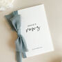 Luxury 'His Vows' Wedding Vows Card, Personalised, thumbnail 4 of 11