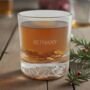 Personalised Santa Christmas Glass Tumbler, thumbnail 2 of 11