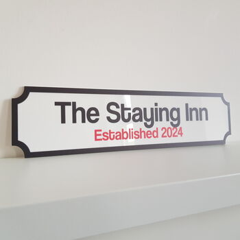 Home Bar Sign Personalised, 2 of 5