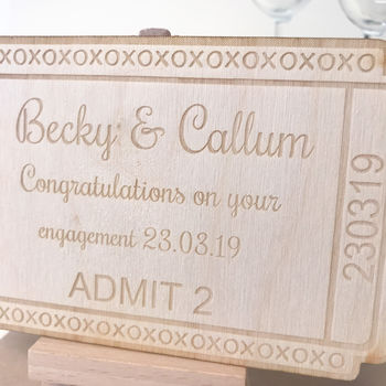 Personalised Engagement Congratulation Card, 4 of 12