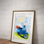 Motorbike Portrait From Your Photo, thumbnail 3 of 3