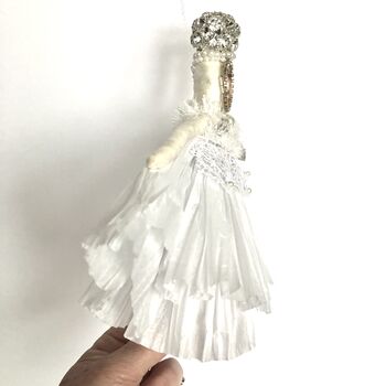 Christmas Tree Topper Angel Crystal, 4 of 8