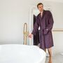 Men's Ionian Lightweight Dressing Gown Multicolour, thumbnail 3 of 4