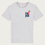 England Rugby And Football Fan Grey Organic T Shirt, thumbnail 4 of 7