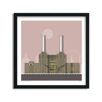 Battersea Power Station Giclee Print, 3 of 7