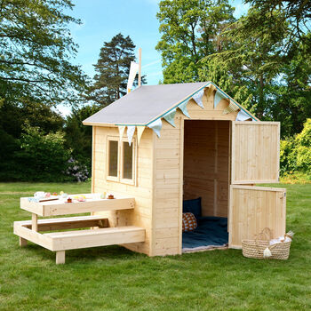 Tiana Playhouse With Picnic Bench, 3 of 12