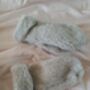 Grey Merino Wool Cloud Mittens, thumbnail 7 of 7