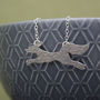 Sterling Silver Watercolour Baby Fox Necklace, thumbnail 1 of 4