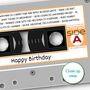 70th Birthday Print Songs On The Day You Were Born 1954 1955, thumbnail 3 of 11