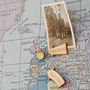 Personalised Printed Fabric World Map Noticeboard, thumbnail 6 of 6