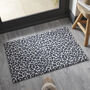 Grey Leopard Print Mat, thumbnail 1 of 2