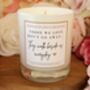 Sympathy Candle Gift Set Those We Love Don't Go Away, thumbnail 6 of 7