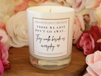 Sympathy Candle Gift Set Those We Love Don't Go Away, 6 of 7