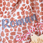 New Baby Gift Set With Giraffe Comforter, thumbnail 2 of 7