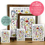 Wildflowers Of Britain Wrapping Paper Set, thumbnail 11 of 11