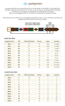 Pampeano 'Roca' Handmade Argentine Leather Polo Belt, 11 of 11
