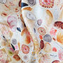 Conchae Sea Shell Print Silk Scarf, thumbnail 3 of 6