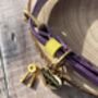 Engraved Pet Name Heart Padlock Dog Tag, thumbnail 5 of 8