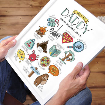This Is My Daddy Personalised Print, 2 of 10