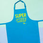 Reversible Super Dad Apron And Cape, thumbnail 1 of 9