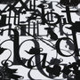 We Are All Mad Paper Cut Wall Art, thumbnail 10 of 10