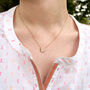 Waterproof Gold Plated Sunburst Necklace, thumbnail 1 of 3