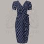 Lilian Dress Authentic Vintage 1940s Style, thumbnail 8 of 8