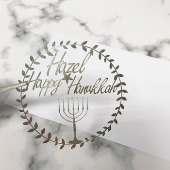 Personalised Hanukkah Card, 4 of 9