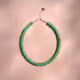 Heishi Turquoise Bead Sterling Silver Necklace, thumbnail 1 of 6