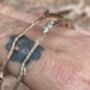 Solid Gold Stackable Rose Twig Bangle, thumbnail 10 of 12