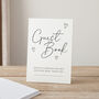 Scattered Hearts Personalised Names Wedding Guest Book, thumbnail 3 of 3