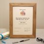 Personalised A4 Certificate Graduation Frame, thumbnail 3 of 5