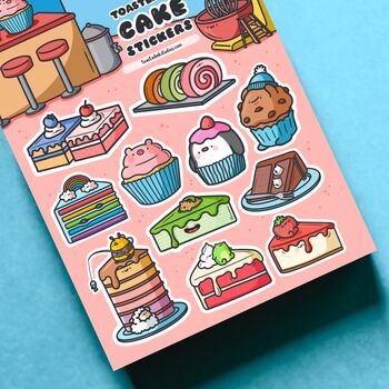 Cake Sticker Sheet | Cute Stickers, 3 of 5