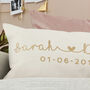 Personalised Couples Name Heart Cushion, thumbnail 5 of 5