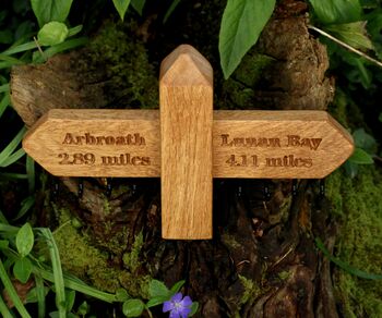 Wooden Engraved Key Hanger For Wall | Personalised, 4 of 12