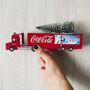 Coca Cola Polar Bears Lorry With Christmas Tree, thumbnail 1 of 2