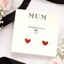Birthday Gift Earrings For Mum Birthday, thumbnail 1 of 8