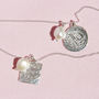 Talisman Coin And Baroque Pearl Necklace, thumbnail 5 of 8