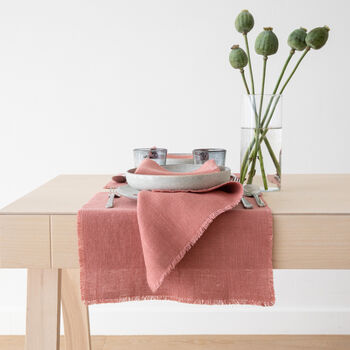 Rustic Style Natural Linen Placemat, 5 of 8